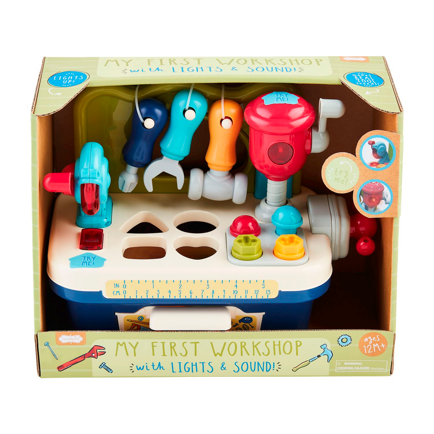 MUD PIE LIGHT UP TOOL SORTER