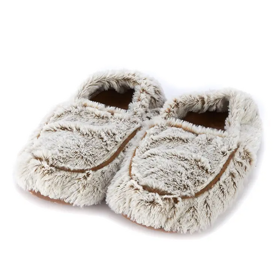 WARMIES MARSHMELLOW SLIPPERS BROWN