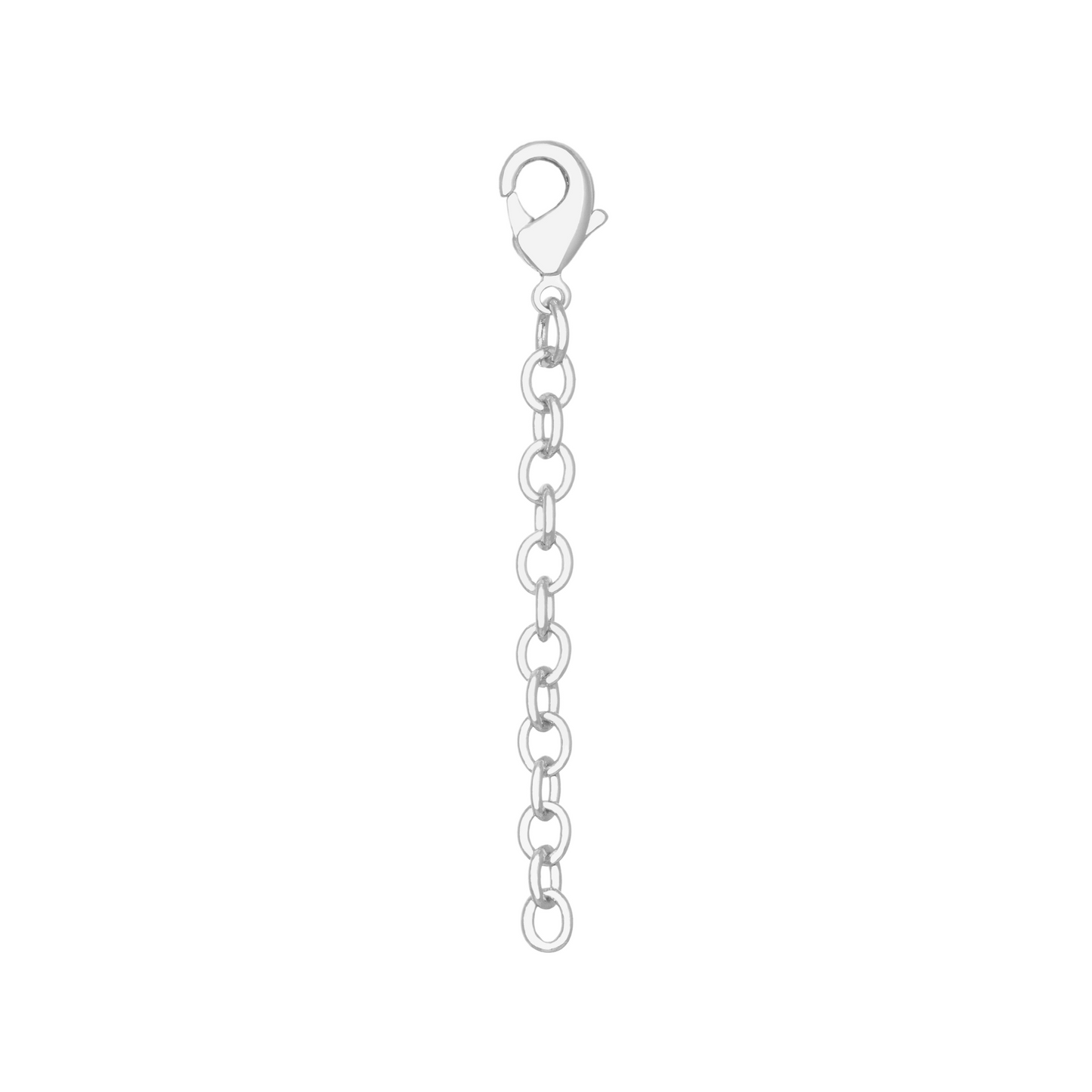 KENDRA SCOTT NECKLACE EXTENDER 2' LOBSTER RHODIUM METAL