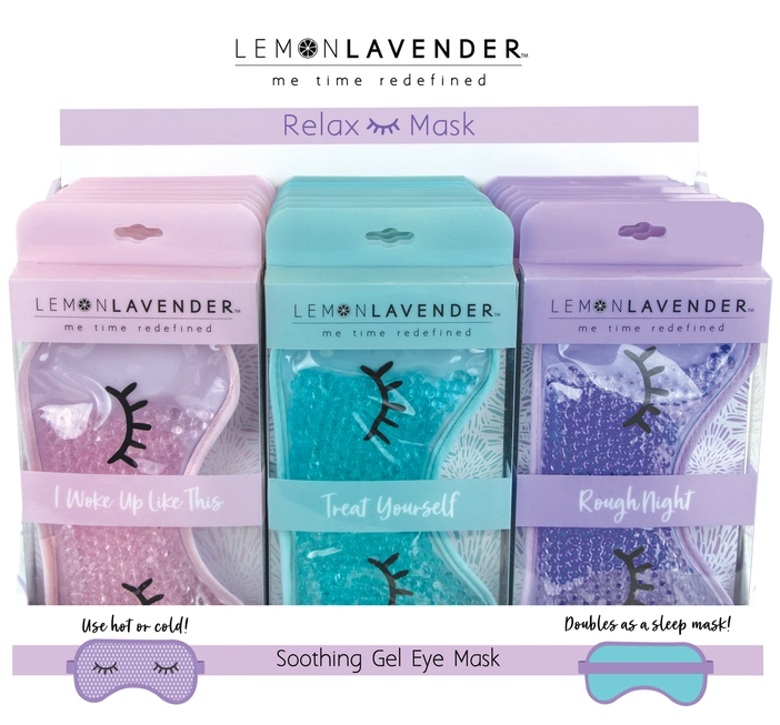 LEMON LAVENDAR IF LOOKS COULD CHILL EYE MASK