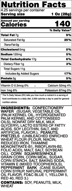 CHUNK NIBBLES 4.25 OZ PEPPERMINT