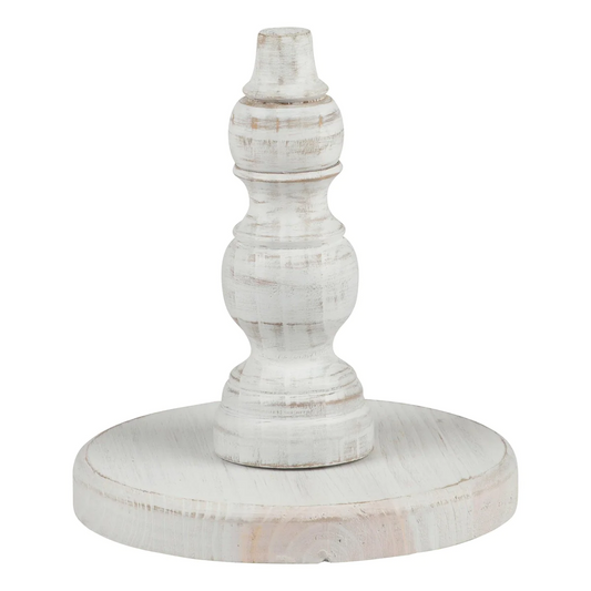 GLORY HAUS WHITE WOOD BASE FOR TOPPERS