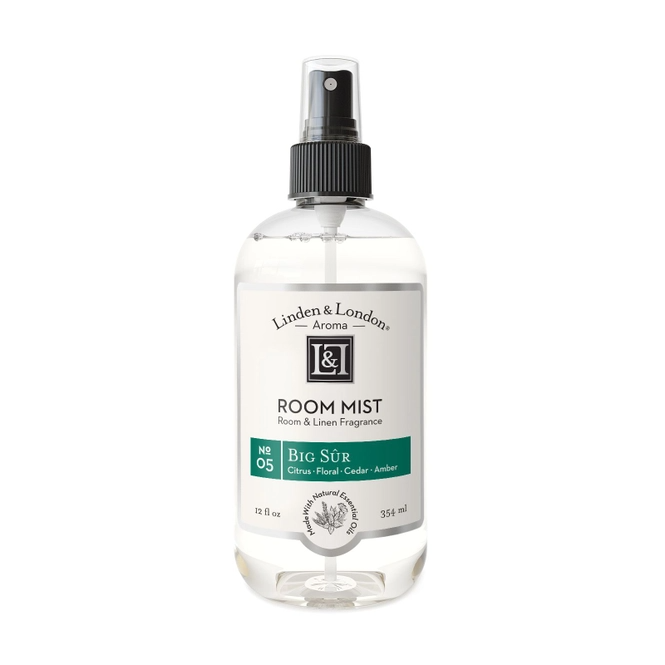 LINDEN & LONDON BIG SÛR 12 OZ ROOM SPRAY