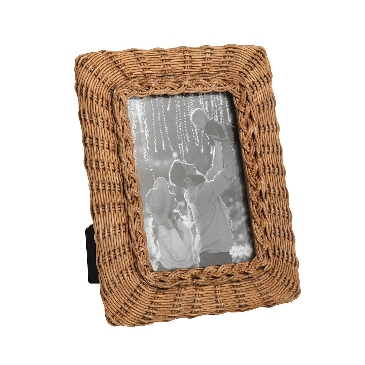 Mud Pie Large Resin Woven Frame