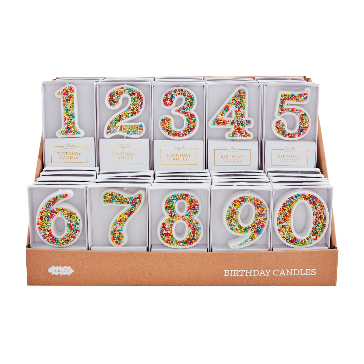 Mud Pie Number Birthday Candles