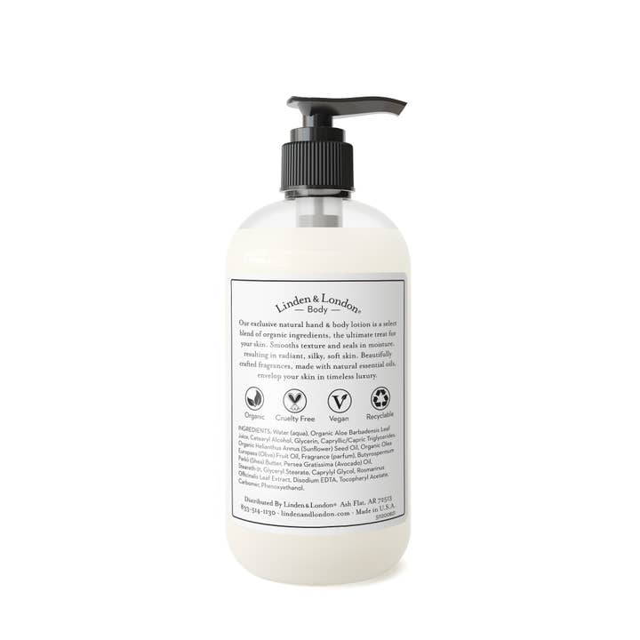 LINDEN & LONDON VENEZIA 12 OZ HAND LOTION