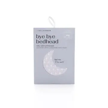 Lemon Lavender Bye Bye Bedhead Satin Pillowcase