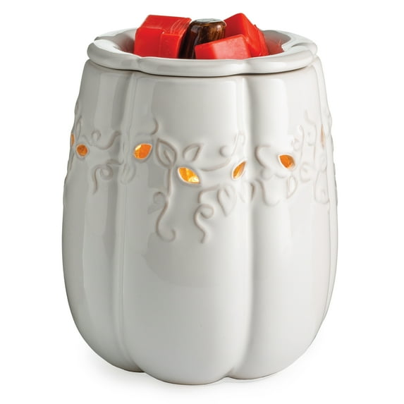 White Pumpkin Candle Warmer