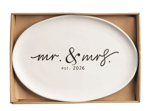 MR & MRS 2026 PLATTER