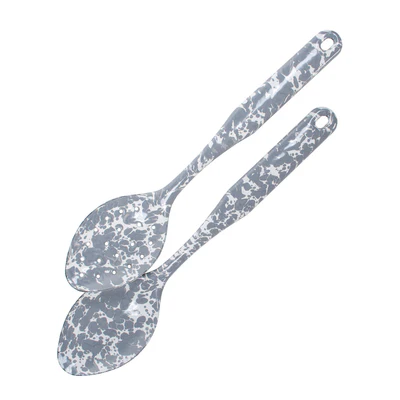 GREY SWIRL SLOTTED SPOON