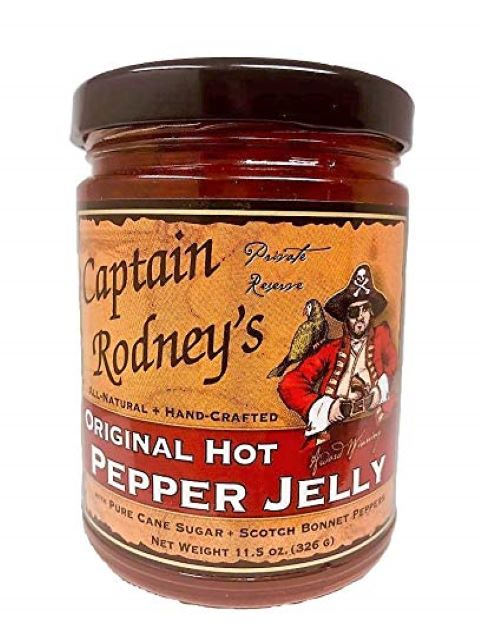 CAPTAIN RODNEY'S PRIVATE RESERVE PEPPER JELLY HOT