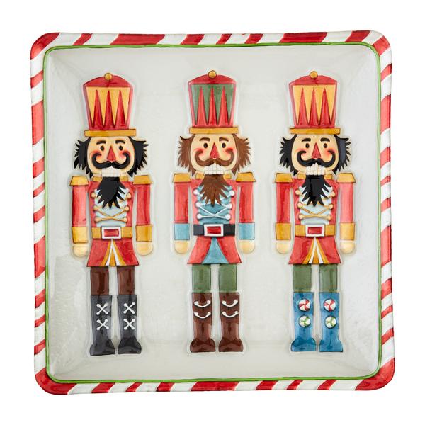 MUDPIE GLASS NUTCRACKER PLATTER