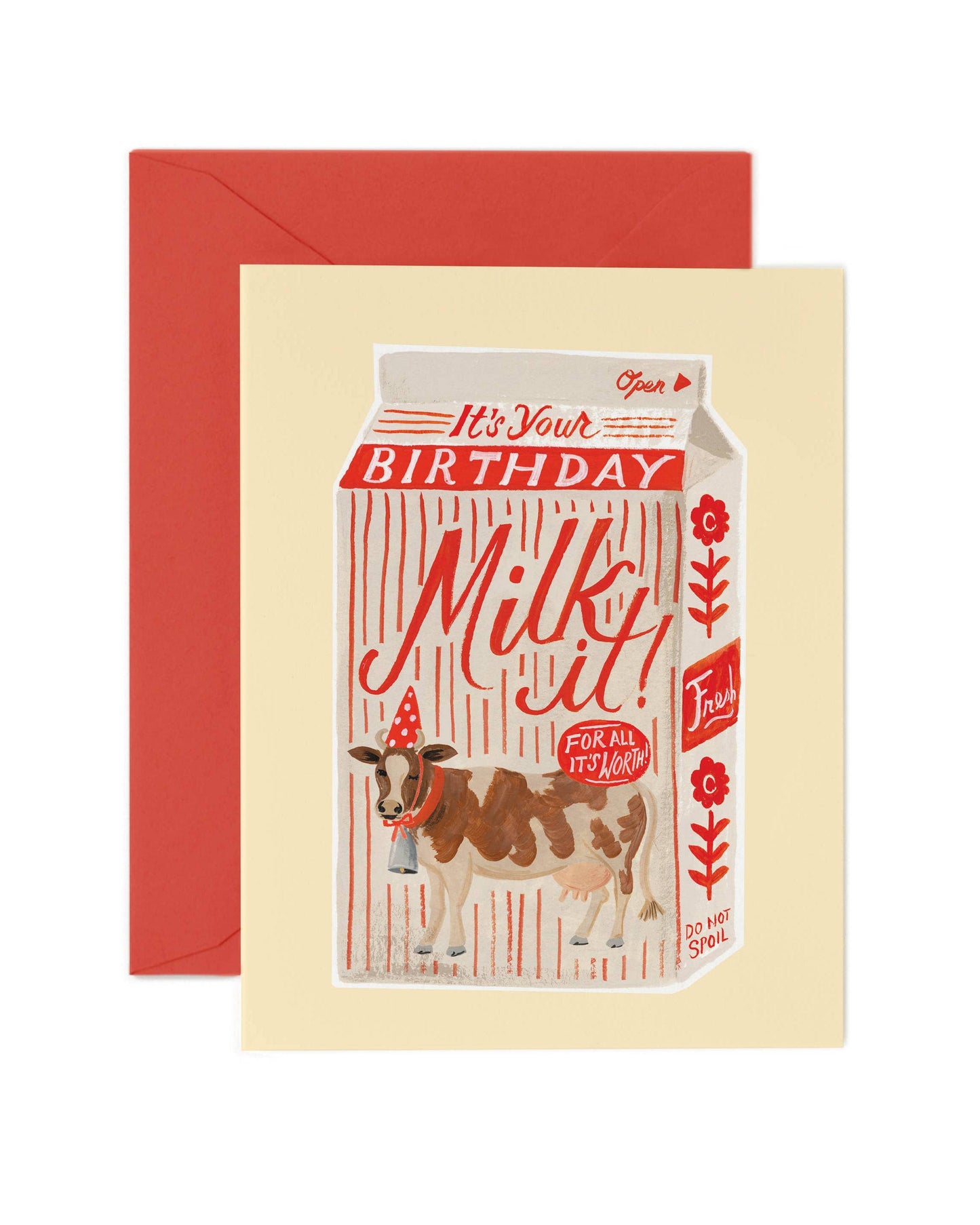 RIFLE PAPER CO MILK IT BIRTHDAY CARD