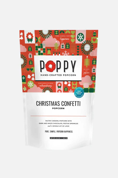 CHRISTMAS CONFETTI POPPY POPCORN
