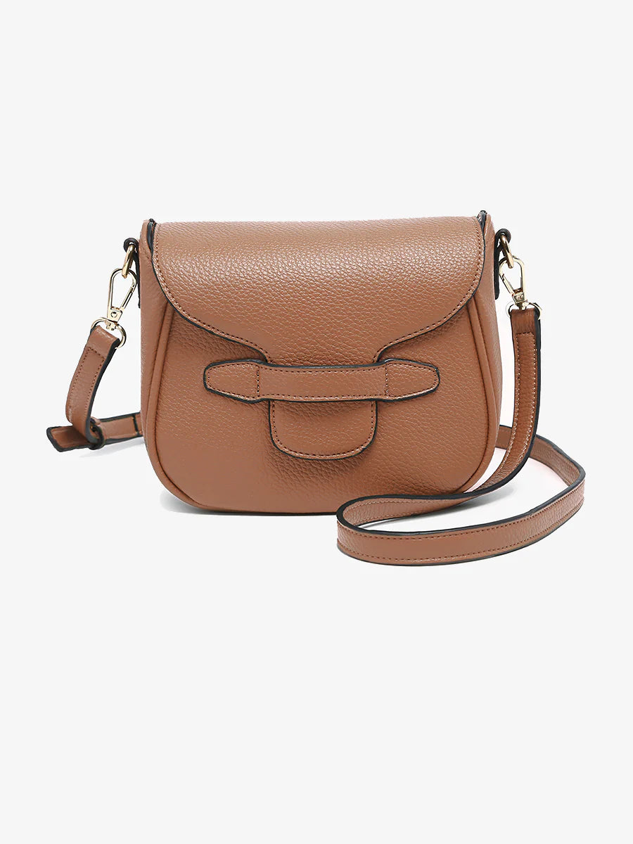 JEN & CO MABLE MOCHA CROSSBODY BAG