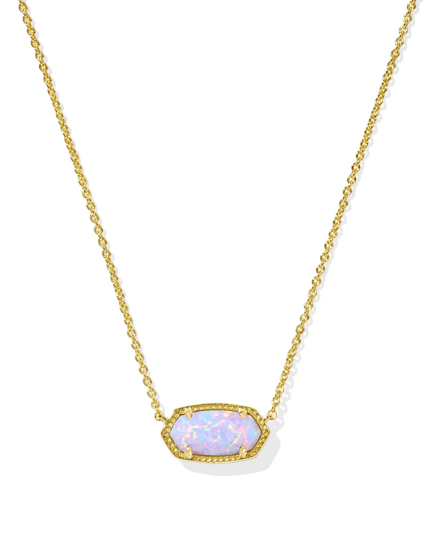 Kendra Scott Elisa Gold Lilac Opal