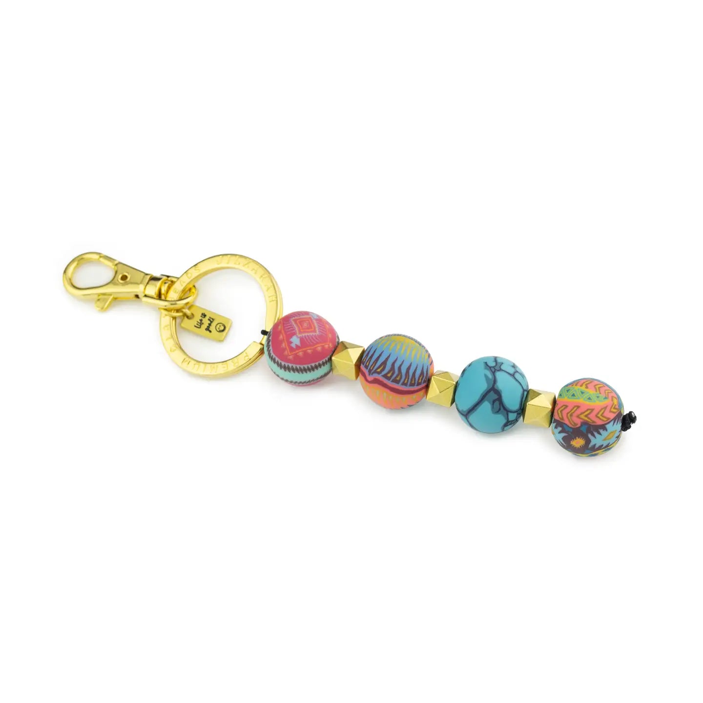 Jizarah 4 Bead Keychain