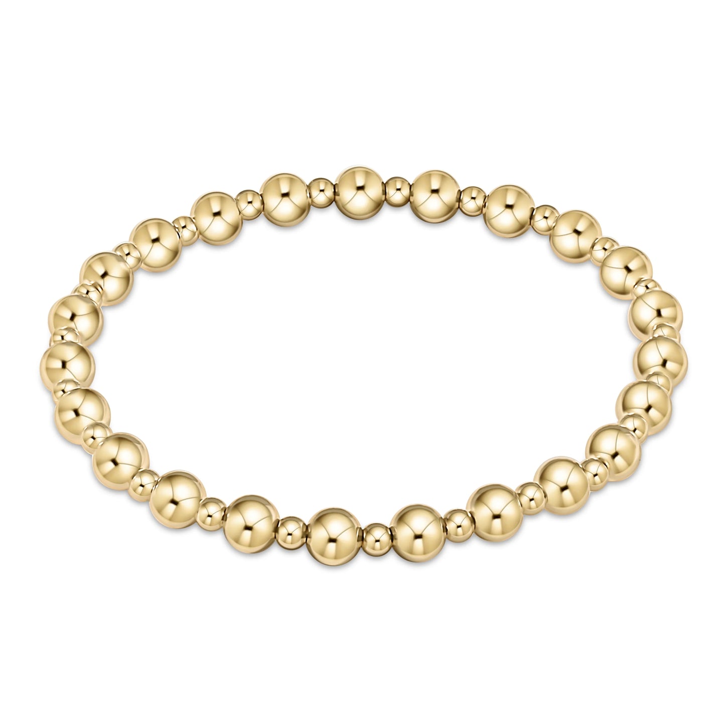 ENEWTON EXTENDS CLASSIC GRATEFUL PATTERN 5MM GOLD