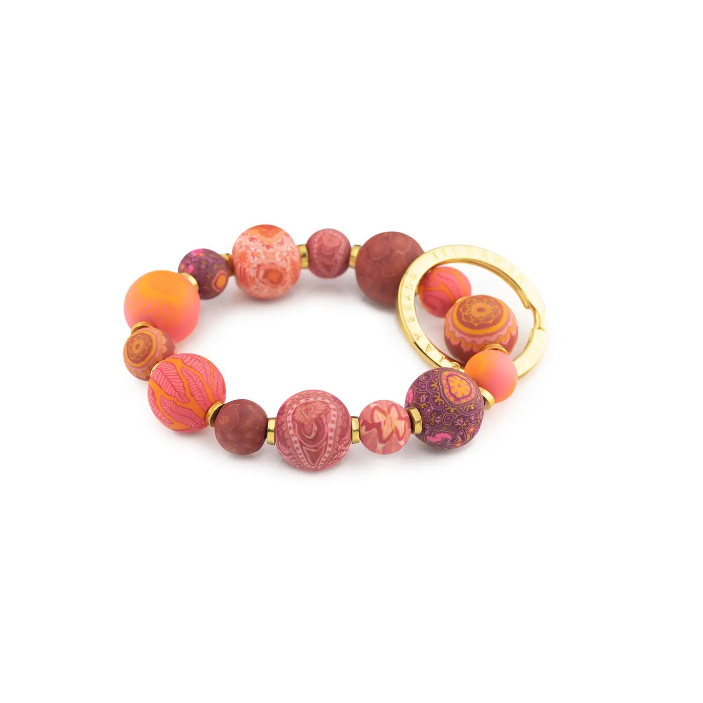 Jilzarah Small Bead Wrist Keychain