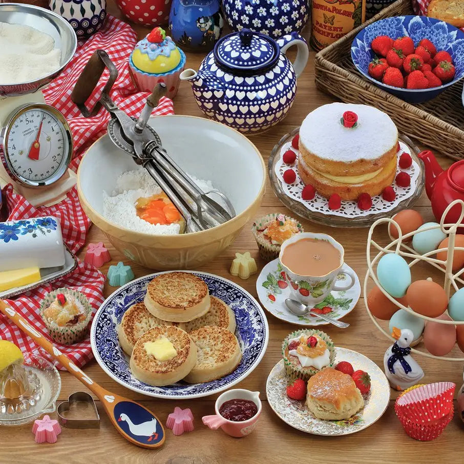 White Mountain Puzzle Baking E-Z Hold 300 Pieces
