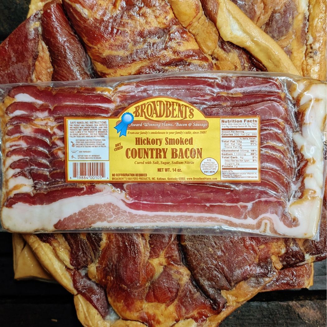 Broadbent’s Hickory Smoked Country Bacon
