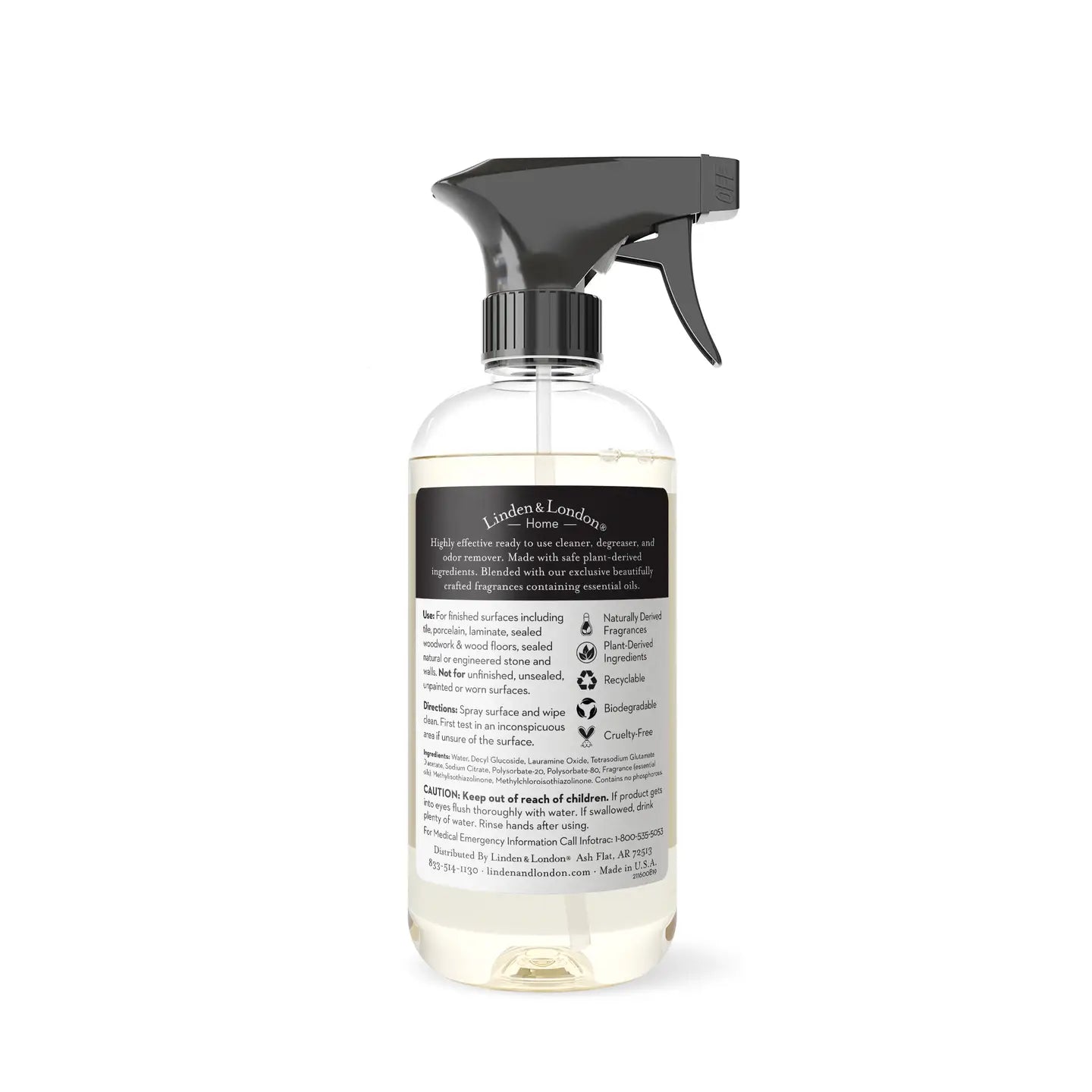 Linden & London Big Sur Counter Spray 16 oz