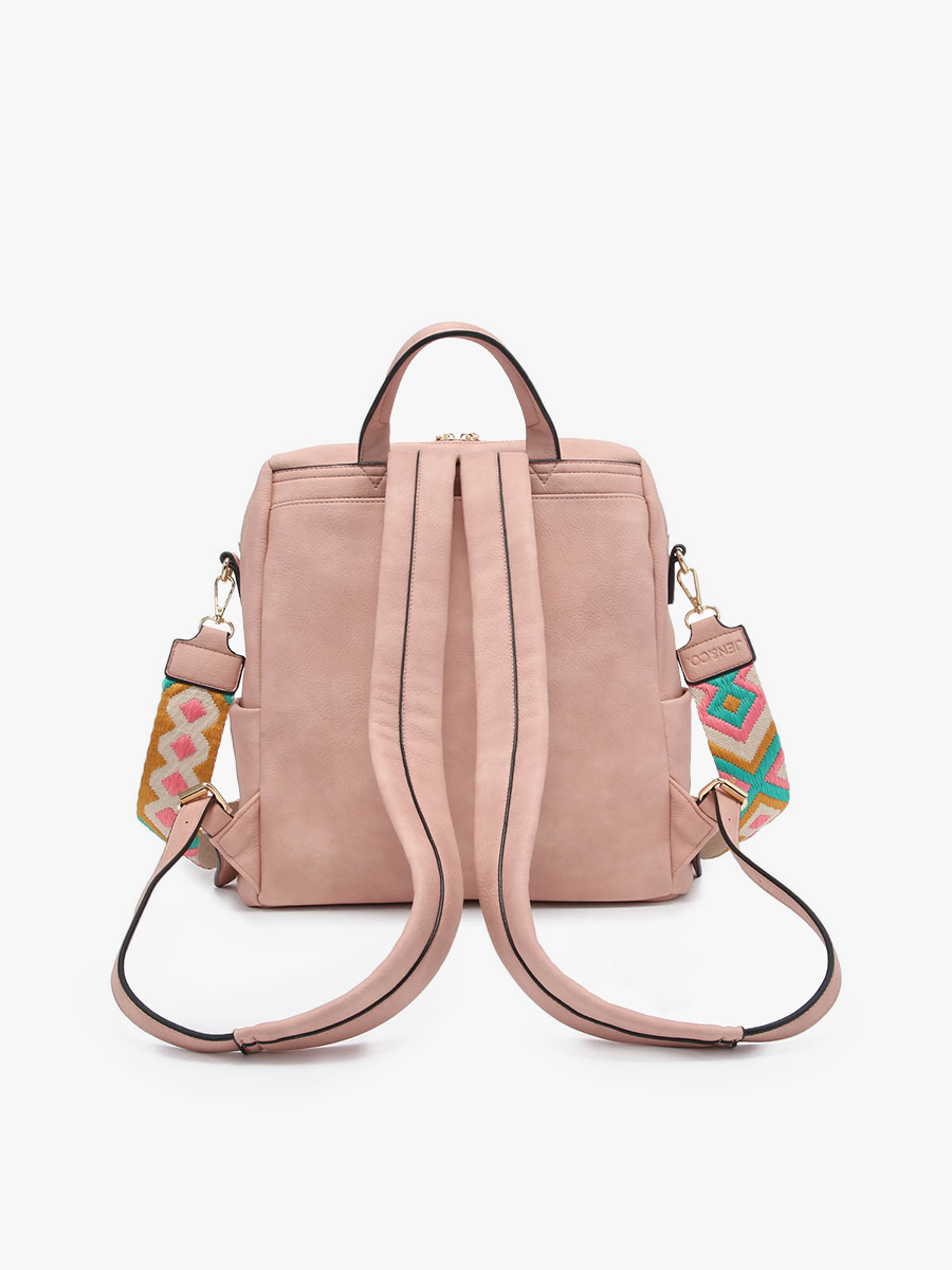 Jen & Co. Amelia Backpack Coffee