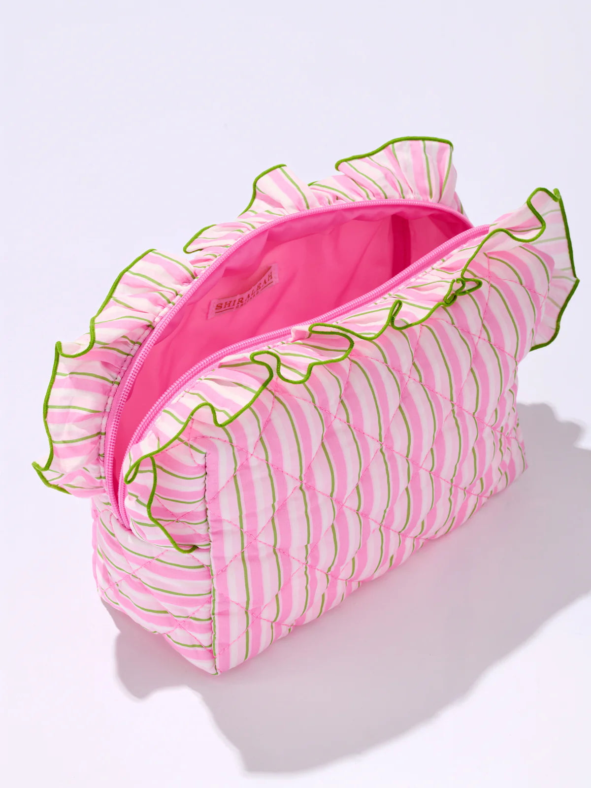 Shiraleah Pink Fancy Large Zip Pouch