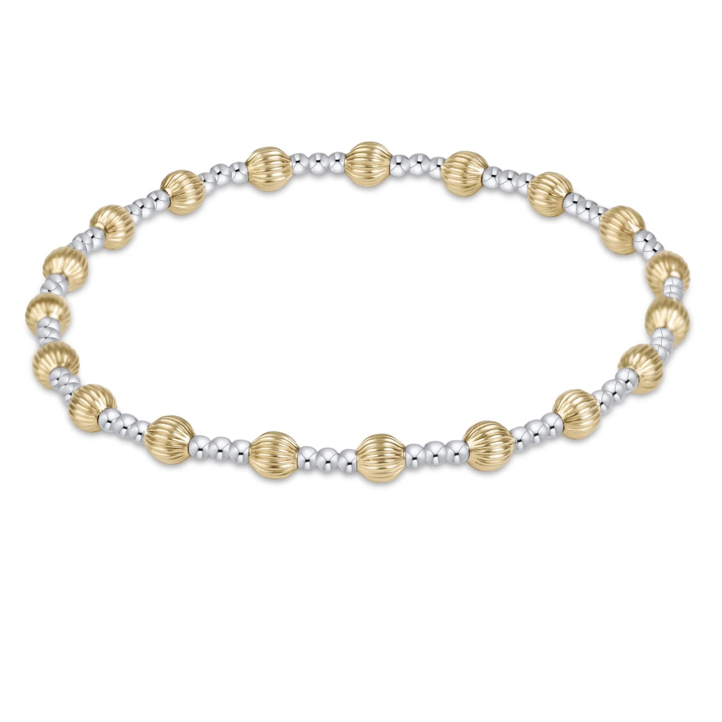 Extends Dignity Sincerity Mixed Metal 4mm bracelet