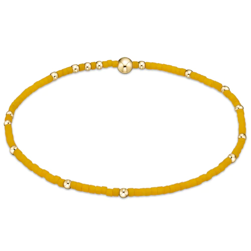 EN GAMEDAY HOPE UNWRITTEN BRACELET GOLDEN YELLOW