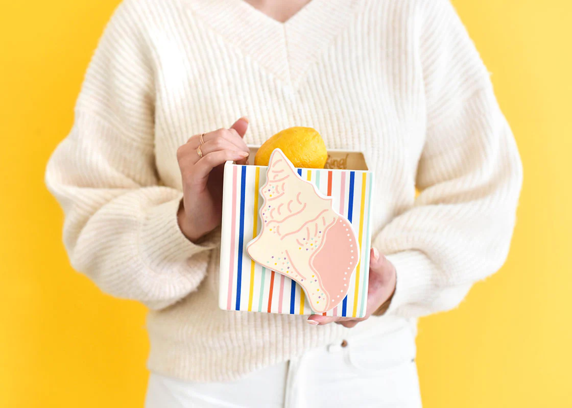 HAPPY EVERYTHING HAPPY LINE UP MINI NESTING CUBE MEDIUM