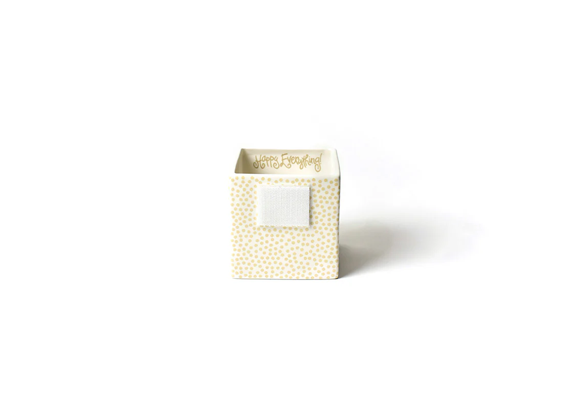 Neutral Small Dot Small Mini Nesting Cube