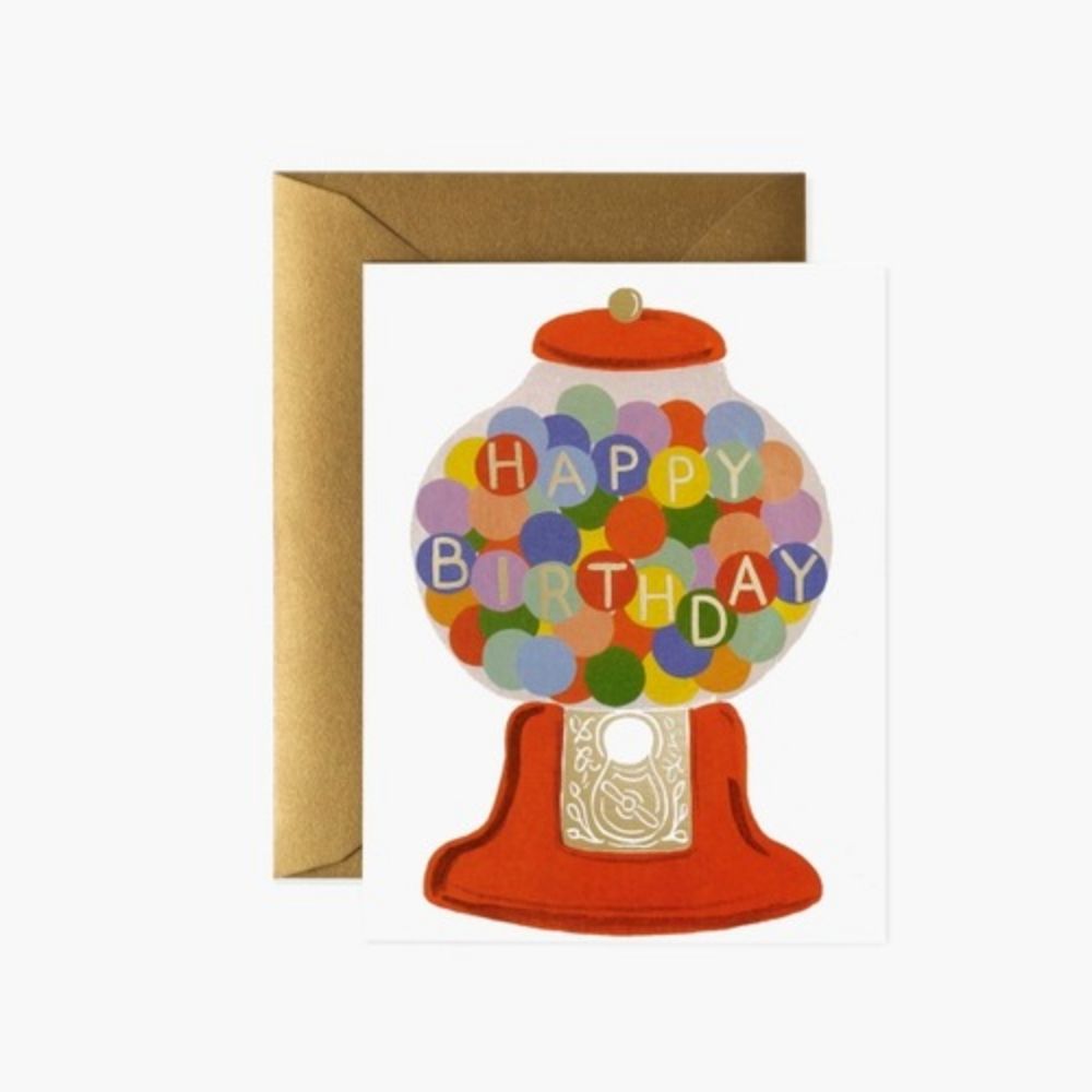 Rifle Paper Gumball Birthday Card