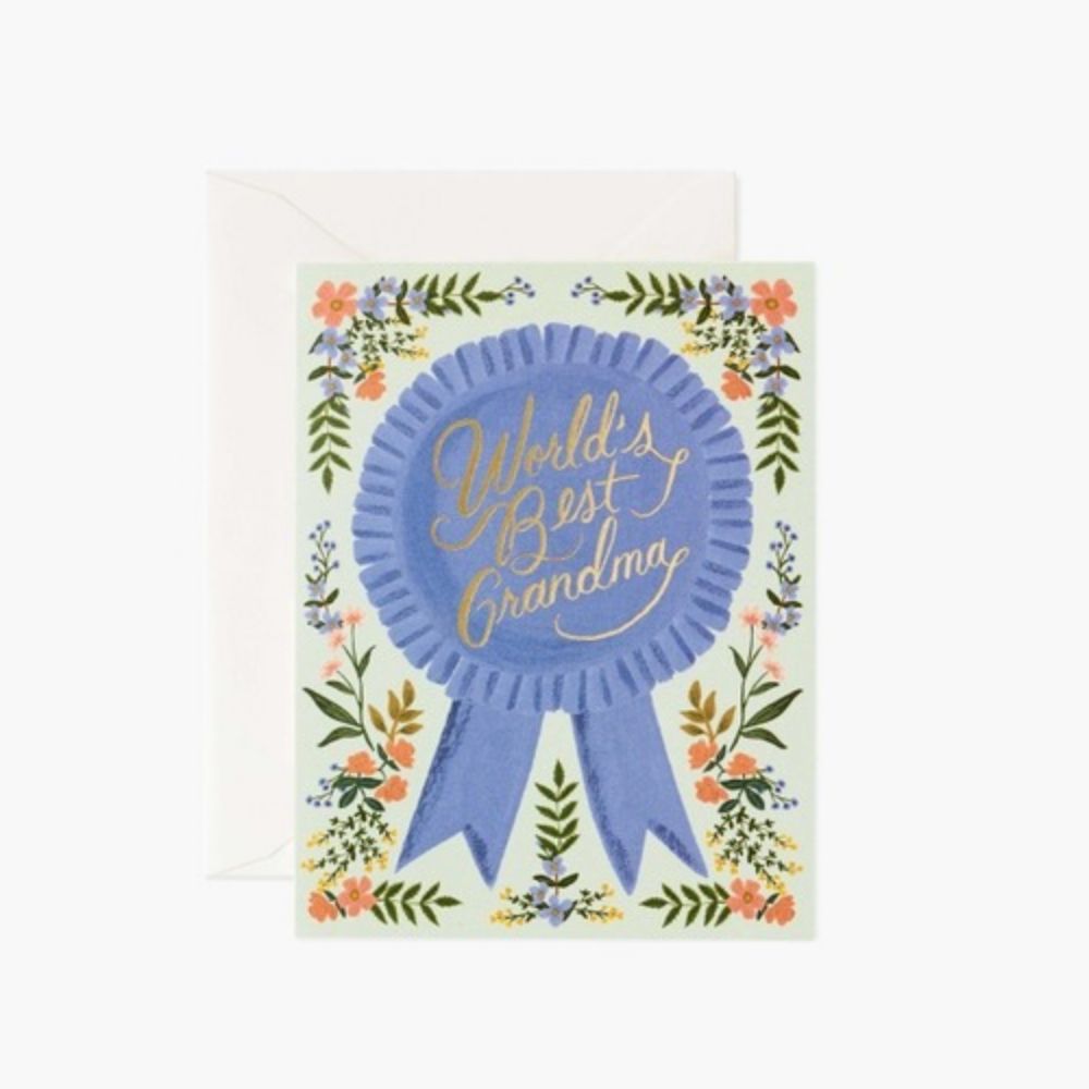 Rifle Paper Best Grandma Card