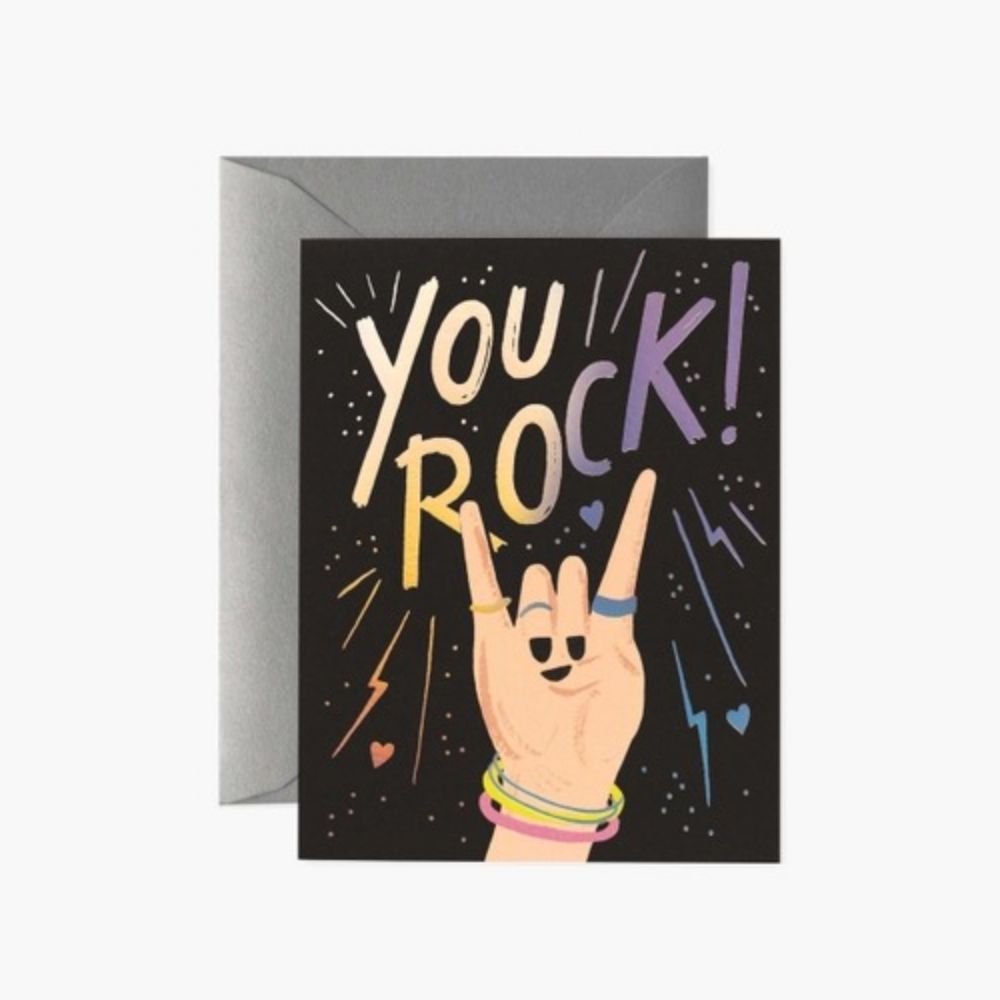 Rifle Paper You Rock Card