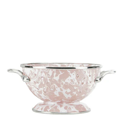 Golden Rabbit Taupe Swirl Petite Colander
