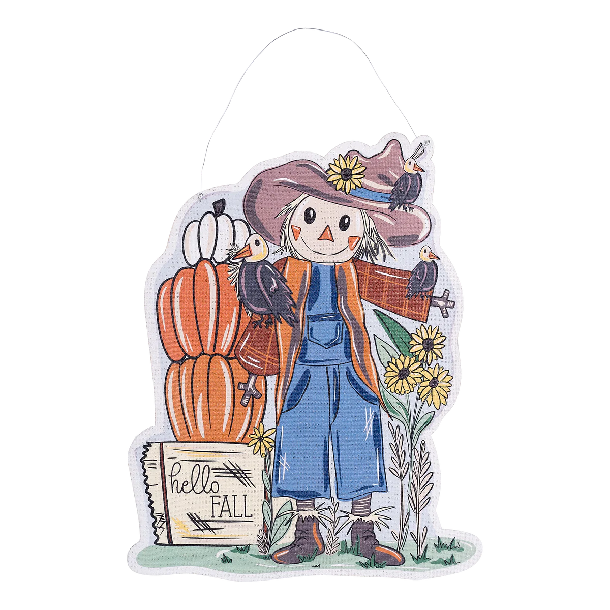 Santa/Scarecrow Double-Sided Burlee