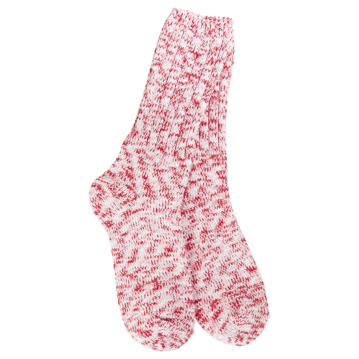World's Softest Sock Co. Holiday Ragg Crew Peppermint