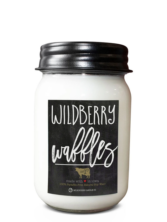 MILKHOUSE CANDLE CO. 13 OZ WILDBERRY WAFFLES