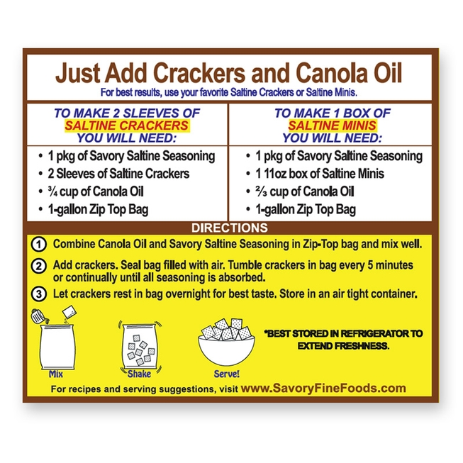 SAVORY PARTY CRACKER SEASONING - CINNAMON TOAST