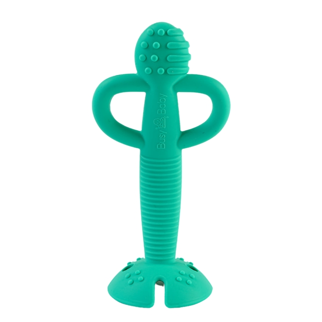SPEARMINT BUSY BABY TEETHER & TRAINING SPOON