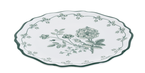 Green Botanical Salad Plate (4 pc. set)