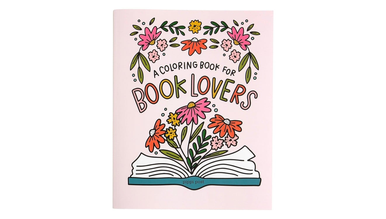 PIPPI POST COLORING BOOK FOR BOOK LOVERS