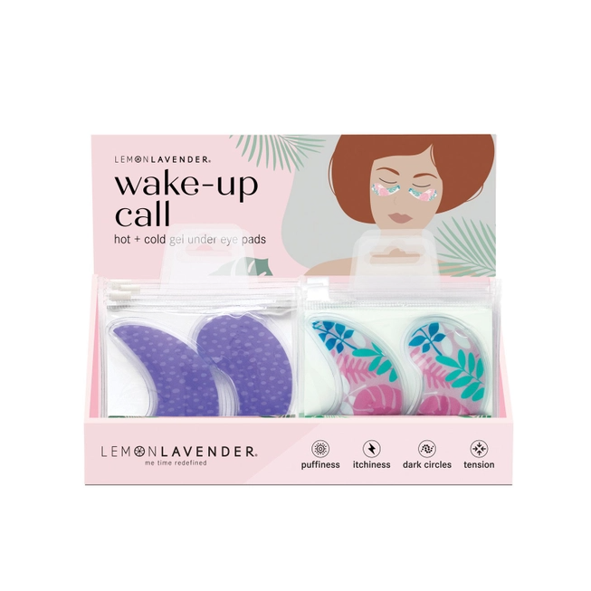 LEMON LAVENDER WAKE UP CALL UNDER EYE GEL PADS