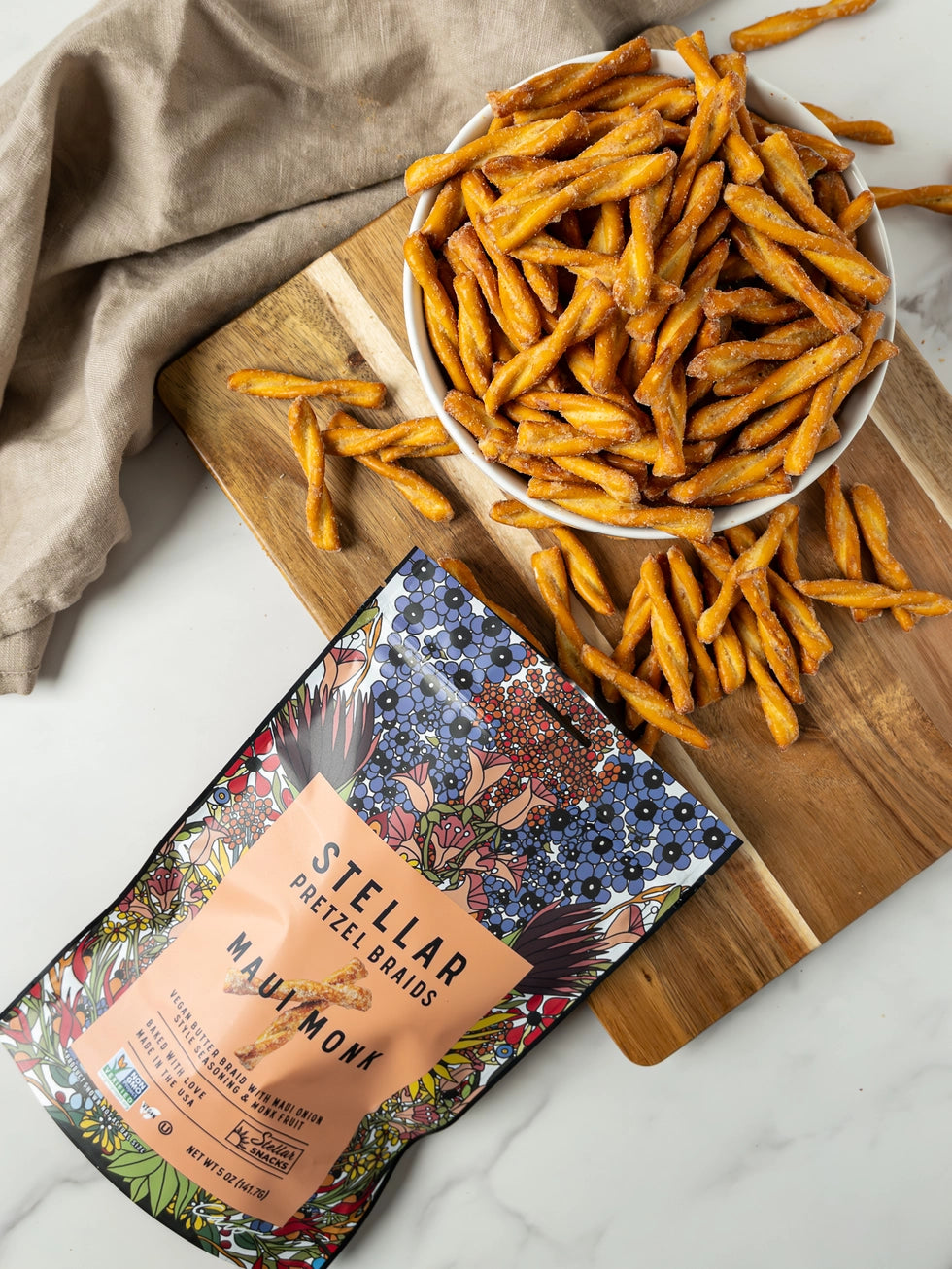 Stellar Pretzel Braids - Maui Monk - 12oz