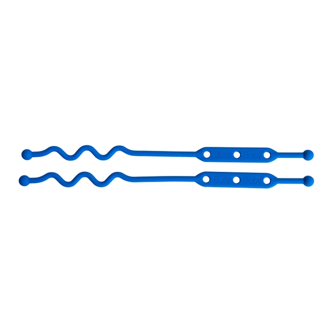 BLUE BUSY BABY EXTRA TETHERS - 2 PACK