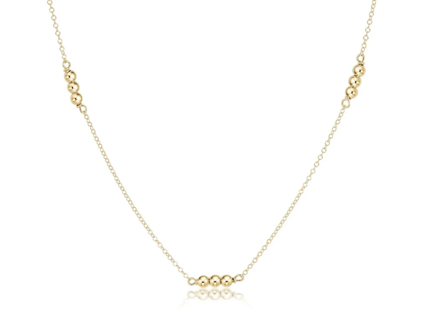 ENEWTON 15” CHOKER JOY SIMPLICITY CHAIN GOLD 3MM GOLD