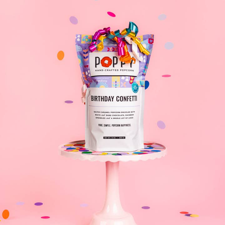 Poppy Birthday Confetti