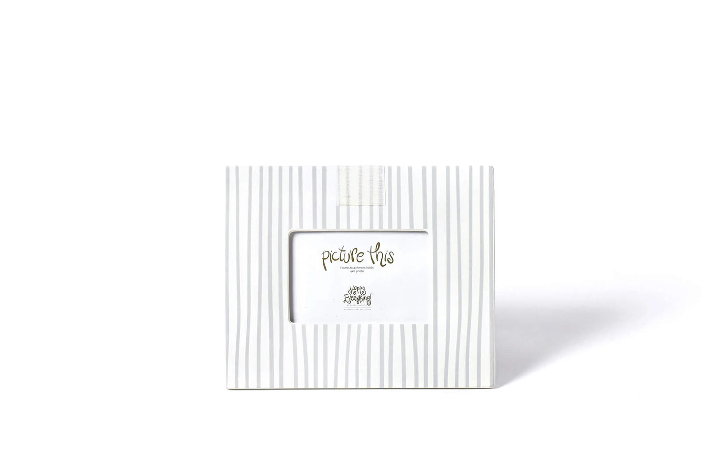 Happy Everything Stone Stripe Mini Frame