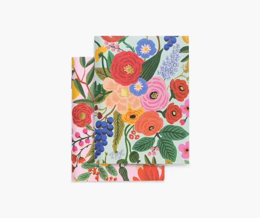 RIFLE PAPER CO. GARDEN PARTY 2 POCKET NOTEBOOKS